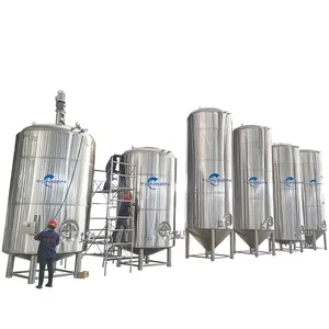 Tanques de fermentação de cerveja 100l a 10000l, aço inoxidável, tanques de fermentação industrial, sistema para venda