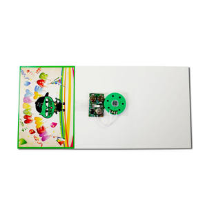 16MB Magnetron Light <strong>Control</strong> Activated Sound Chip Module LED Light Strip Speaker <strong>Push</strong> <strong>Button</strong> <strong>for</strong> Greeting Card Xmas Gift - Product Image 1