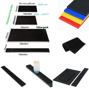 Factory Outlet Custom Soft PVC <b>Bar</b> <b>Mats</b> Eco-Friendly Non-Slip for Certified Free Logo Design Service New Arrivals Big Discounts - Product Image 2