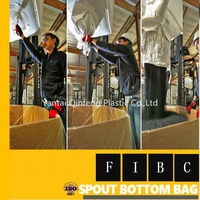 Sac en plastique de qualité alimentaire Sembo mack 1 tonne 1000 kg 2000 kg Emballage de laminage en vrac PP Grand sac en vrac en mètre cube Sac à bandoulière Sac en vrac FIBC