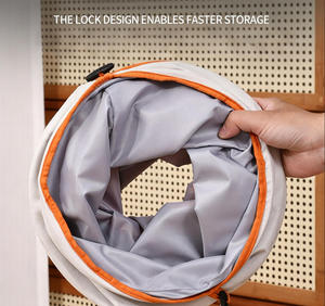 Cama Túnel Plegable de Lujo para Gatos, de Terciopelo de Piel de Ciervo, con Tubo de Juego Integrado, Lavable y Autoentretenido - Product Image 5