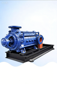 Pompa Multistadio Orizzontale YZJ MD in Acciaio Inossidabile Resistente all'Usura con Grande Portata - Product Image 2