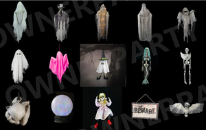 Bruja Animatrónica de 59 Pulgadas para Halloween, Decoración de Casa Embrujada para Fiestas al Aire Libre, Sonido Espeluznante, Movimiento de Agitación - Product Image 2