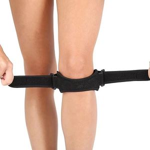 Genouillère de compression en néoprène souple absorbant les chocs avec sangle réglable pour la protection sportive et le soulagement de la douleur - Product Image 3