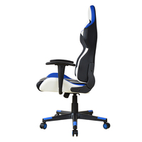Chaise de jeu réglable inclinable ergonomique blanche de haute qualité en cuir grande chaise de course e-sports