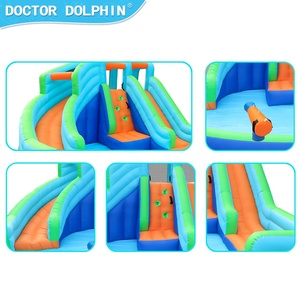Bác Sĩ Dolphin Giá Tốt Nhất Khuyến Mãi Mới Tùy Chỉnh PVC Lớn <span class=keywords><strong>Inflatable</strong></span> Đôi Trượt Nước Nhà Cung Cấp Ở Trung Quốc - Product Image 6