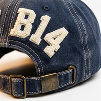 Gorra de Béisbol Polo Vintage al por Mayor, Personalizable, de 6 Paneles, de Algodón, Ajustable, para Minoristas
