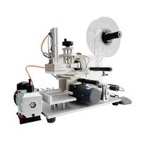 Nouvelle machine d'étiquetage semi-automatique électrique NWD-60 pour bouteilles carrées en plastique transparent de 350 ml, sacs plats et pochettes, PLC 220V, pour l'alimentation