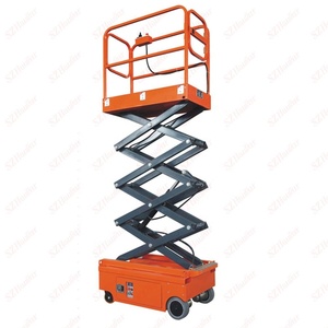 Plate-forme de levage hydraulique automatique, support de levage pour hommes, de petite dimension - Product Image 3
