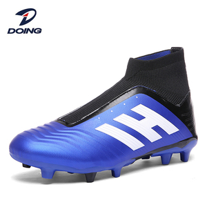 Venta al por mayor alta tobillo Cr7 mejor venta Futsal estrella impacto marca hombres <span class=keywords><strong>botas</strong></span> al aire libre personalizado fútbol - Product Image 6
