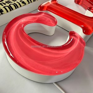 Letras Luminosas Universales de Gel para Calles Comerciales, Señalización LED Versátil Personalizada para Todo Tipo de Tiendas Minoristas - Product Image 2