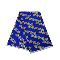Véritable wax africaine, tissu africain à imprimés directe, motifs multiples de couleurs