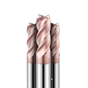 MDBT CNC Milling Cutter HRC55 2/4 Flute Solid Carbide <strong>End</strong> <strong>Mill</strong> for Cutting Steel - Product Image 1
