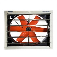 Ventilateur d'extraction industriel électrique haute performance 1100 mm carré pour ferme, 220V/380V, en acier inoxydable, marque OEM HME