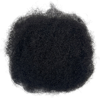 2 pièces/paquet Cheveux humains afro crépus non traités en vrac pour dreadlocks, extensions, tresses, cheveux vierges Remy en vrac