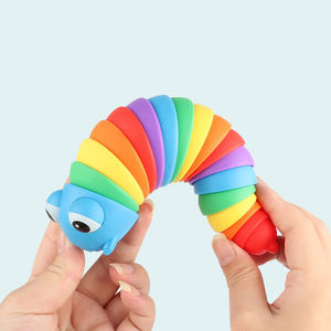Juguete Educativo Biónico de Oruga de Plástico, Nuevo y Más Vendido, Alivia el Estrés, Lindo Juguete Interactivo para Padres e Hijos - Product Image 3