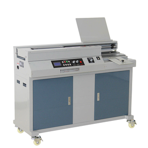 Machine de <span class=keywords><strong>reliure</strong></span> automatique à colle, machine de <span class=keywords><strong>reliure</strong></span> parfaite <span class=keywords><strong>pour</strong></span> livres, relieuse à colle thermofusible <span class=keywords><strong>pour</strong></span> carnets et magazines imprimés - Product Image 1