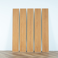 Mingman SPC Bodenbelag 4,5mm 1220x183mm Wasserdichte Vinyl-Bodendielen mit Starrem Kern Klicksystem Rutschfest für Zuhause Küche Büro