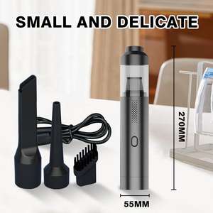 Máy hút bụi ô tô mini không chổi than 12000 Pa, hút mạnh, loại bỏ bụi hiệu quả, máy hút bụi cầm tay gia dụng - Product Image 4