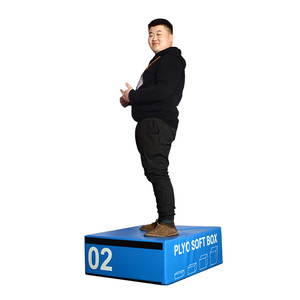 Boîte à mousse en PVC 4 en 1 avec Logo personnalisé, boîte <span class=keywords><strong>de</strong></span> <span class=keywords><strong>sport</strong></span> en cuir, entraînement <span class=keywords><strong>de</strong></span> saut, redressements assis, boîte <span class=keywords><strong>de</strong></span> saut souple, souple, souple - Product Image 6