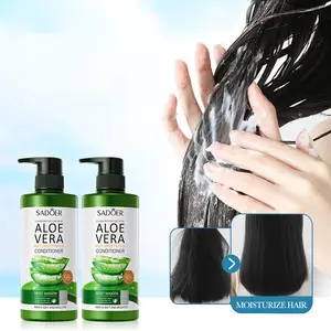 Điều trị tóc sâu điều silicone-miễn phí màu-Bảo vệ nuôi dưỡng và hữu cơ thảo dược Aloe Vera phòng tắm tóc điều hòa