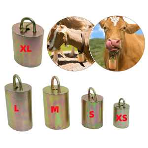 Campanacci in Ferro Zincato Extra Sonori per Cavalli e Pecore, Antifurto e Antiperdita, Suono Nitido e Amplio - Product Image 6