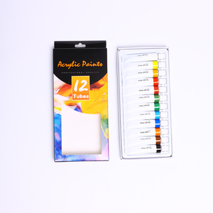 <span class=keywords><strong>Peinture</strong></span> <span class=keywords><strong>acrylique</strong></span> professionnelle pour artistes, qualité supérieure, <span class=keywords><strong>tube</strong></span> en aluminium de 12 ml - Product Image 3