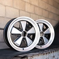 Roues de voiture de tourisme en alliage d'aluminium avant et arrière de style original direct d'usine de 15 pouces pour 718 911