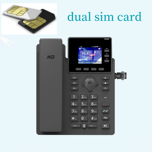 <span class=keywords><strong>Sip</strong></span> <span class=keywords><strong>GSM</strong></span> Mạng Máy Tính Để Bàn Điện thoại cố định không dây <span class=keywords><strong>VoIP</strong></span> với thẻ Sim POE 4 gam wifi ip trường văn phòng khách sạn nhà - Product Image 2