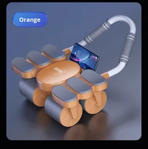 Rueda Abdominal Automática de Cuatro Ruedas con Rebote Automático, Soporte para Teléfono con Freno Automático para Hombres y Mujeres - Equipo de Ejercicio Abdominal para Pérdida de Peso - Product Image 6