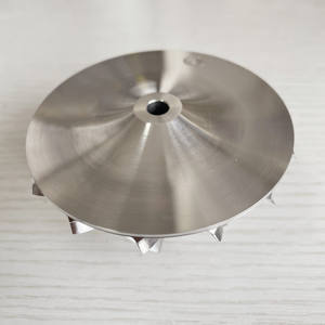 PTE55 55.00/76.20mm A22255-102.<span class=keywords><strong>Rev</strong></span> 0 00411 7 + 7 lames, fraisage en pointe, turbocompresseur fraisage/aluminium 2618/roue de compresseur à billettes - Product Image 3