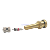 Válvula de Neumático de Latón de Alta Calidad KAISHENG para Camiones, Autobuses y Minibuses - Resistente al Calor y al Ozono, para Reequipamiento/Actualización