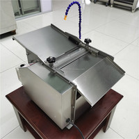Machine d'épluchage de la peau de poisson, appareil de nettoyage de la peau de calmar en acier inoxydable 304