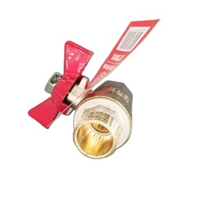 Robinet à bille sanitaire en laiton CW614N PN25 1/2 pouce pour utilisation avec l'eau - Product Image 1