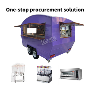 2025 OEM Deep Fryer Fast Food <b>Trailers</b> Fully Equipped Usa Standard Mobile Food Truck With Full Kitchen for Sale Europe - Product Image 4