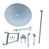 Antena Direccional Exterior Parabólica AC AC-D24G30-12X2 Wlan MIMO de Doble Polarización 30dBi 2300-2700MHz 2xN Hembra IP65 para Poste