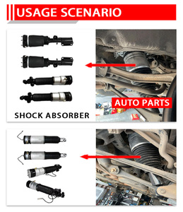 Cho BMW 7 Series E65 E66 không khí đi xe hệ thống treo Kit với không khí mùa xuân van điều tiết và shock absorber mô hình 37126785538 Điều kiện Mới - Product Image 4
