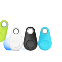 Traceur Connecté Bluetooth pour Animaux Anti-Perte GPS Portable Porte-clés Étanche IP67 avec Alarme Goutte d'Eau pour Localisateur GPS Animaux