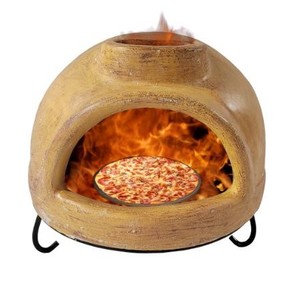 Lò nướng pizza bằng đất sét chịu nhiệt cao, kiểu Mexico, đốt củi, khuyến mãi nóng - Product Image 3