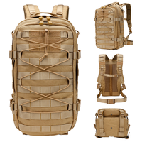 Sac à dos tactique personnalisé de 36 L, léger, confortable et tendance avec compartiments intermédiaires pour usage extérieur en polyester – Vente en gros