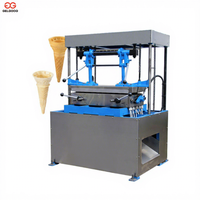 Ligne de production automatique de cornets de glace en gaufrettes, machine à fabriquer des cornets de glace en gaufrettes, machine à cornets en gaufrettes