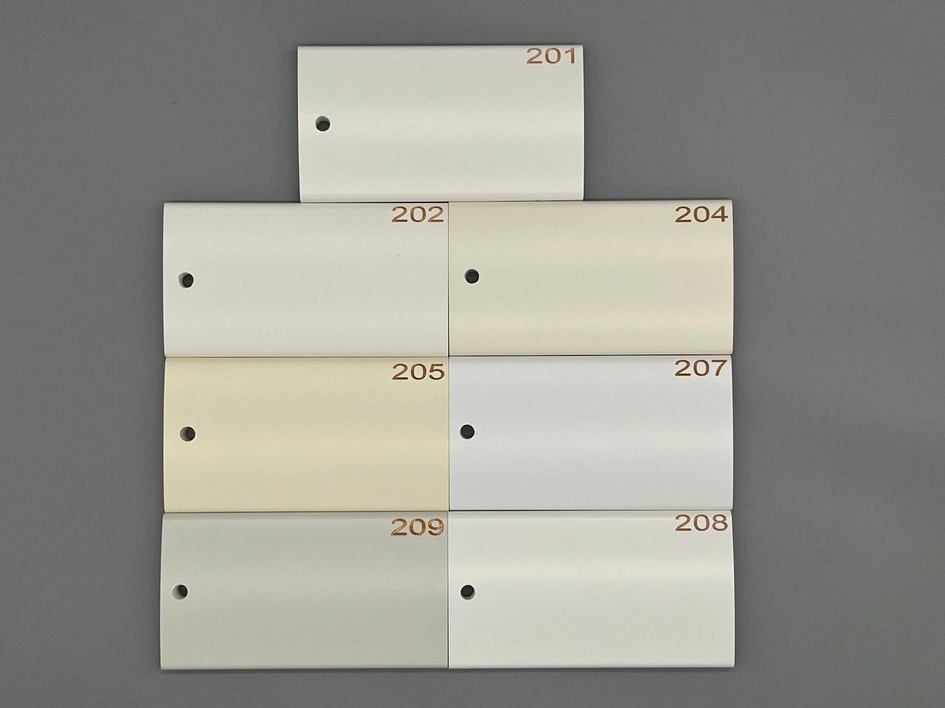 7 couleurs classiques + Personnaliser n'importe quelle couleur