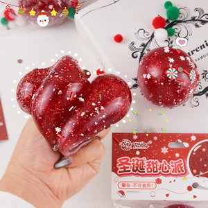 Christmas Gel Stress Ball - TPR Squeeze Fidget Toy - Crystal <b>Squishy</b> Decompression Toy for Kids Adults & Christmas Party Favors - Product Image 4