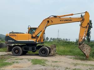 Excavadora de ruedas Hyundai 210w-9 usada, buenas condiciones, 20 toneladas, excavadora Hyundai 210w-9 usada a la venta - Product Image 5