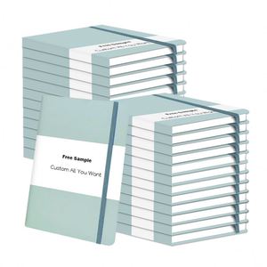 Khuyến mãi biểu tượng tùy chỉnh A5 hàng tuần hàng tháng Nhật Ký Tạp Chí bìa cứng da tùy chỉnh kế hoạch chương trình nghị sự PU máy tính xách tay với chủ bút - Product Image 2