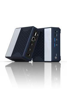 มินิพีซีตั้งโต๊ะพกพา <span class=keywords><strong>AMD</strong></span> <span class=keywords><strong>Ryzen</strong></span> <span class=keywords><strong>7</strong></span> <span class=keywords><strong>3700U</strong></span> Radeon Vega 10 DDR4 16GB NVMe SSD รองรับจอแสดงผลแบบ HDMI คู่ เหมาะสำหรับธุรกิจ สำนักงาน และเซิร์ฟเวอร์ - Product Image 1