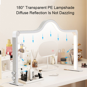 Grande <span class=keywords><strong>Lampe</strong></span> d'Ongles Pliable Carrée avec Strass pour Salon, Lumière LED 420 Pièces 48W, <span class=keywords><strong>Lampe</strong></span> de <span class=keywords><strong>Table</strong></span> Manucure Pliante avec Support Téléphone - Product Image 5