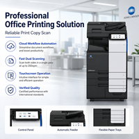 Photocopieur multifonction noir et blanc d'occasion Konica Minolta Bizhub 300i, imprimante laser A3, 30 ppm, MFP de bureau avec numérisation double 200 ipm
