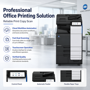 Fotocopiatrice Multifunzione Usata Konica Minolta Bizhub 300i Bianco e Nero, <span class=keywords><strong>Stampante</strong></span> Laser A3 30ppm, MFP per Ufficio <span class=keywords><strong>con</strong></span> Scansione Duale 200ipm - Product Image 5