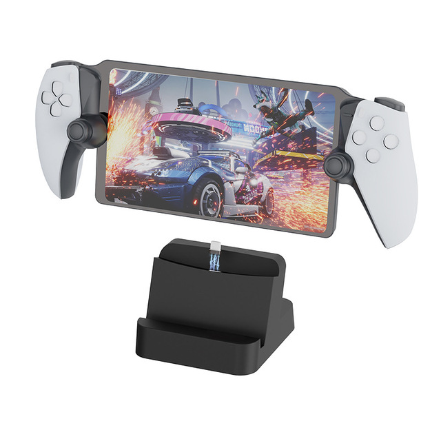 Wholesale SZZR Wireless Portable ABS Plastic Black White Charging Stand for Portal Console Gaming Accessories Retail Package